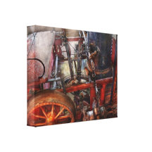 Steampunk - meu dispositivo do transporte impressão de canvas esticadas