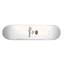 Sua alteza (a parte do seu e de dela se ajustou) skate