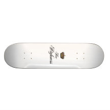 Sua alteza (a parte do seu e de dela se ajustou) skate