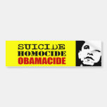 SUICÍDIO HOMOCIDE OBAMACIDE ADESIVOS