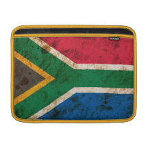 Sul áspero - bandeira africana bolsa de MacBook air