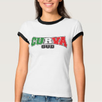 Sul Tricolore de Curva Tshirts