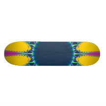 Sun azul skate personalizado
