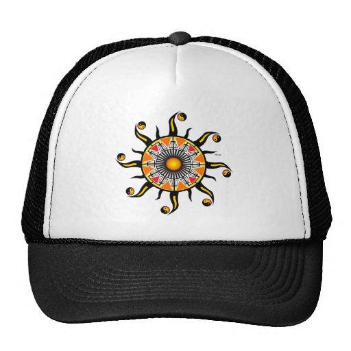 Sun de uma cesta bonés