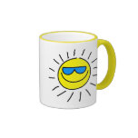 Sun feliz caneca
