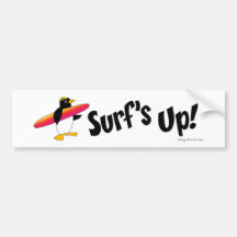 Surf acima! adesivo