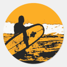 Surf III Adesivos Em Formato Redondos