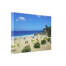 SURF OC DA REPÚBLICA DOMINICANA DA PRAIA SOSUA DE  IMPRESSÃO DE CANVAS ENVOLVIDAS