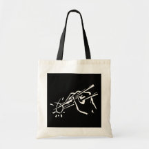 Sushi ateu! (ichthys) bolsa de lona
