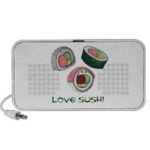 Sushi do amor caixinhas de som para laptop