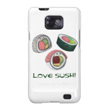 Sushi do amor capas samsung galaxy s2