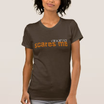 Sustos de Obama mim t-shirt das senhoras