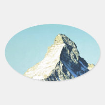 Swissair, Matterhorn Adesivos Oval