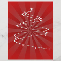 swril da árvore de Natal Panfleto Personalizado