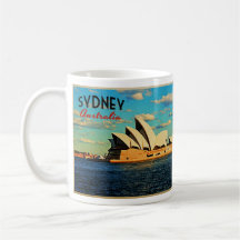 Sydney Austrália Caneca