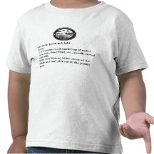 T da criança da cozinha da fazenda de Courser Camiseta