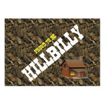 T orgulhoso ser Hillbilly Cartões De Visitas