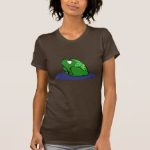 T refrigerado inverno do sapo camisetas