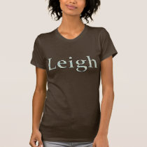T retro do impressão do KRW Leigh camisetas