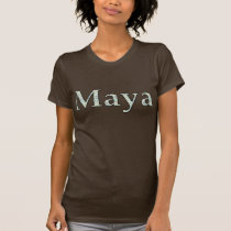 T retro do impressão do Maya do KRW camisetas