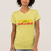 T-shirt ácido do limão dos doces