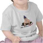 T-shirt da criança do pirralho da força aérea