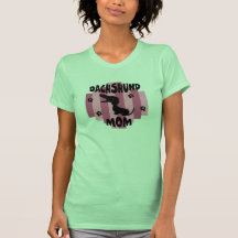 T-shirt da mamã do Dachshund