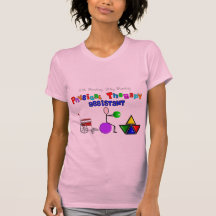 T-shirt do assistente da fisioterapia