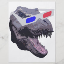 T-shirt do dinossauro panfletos coloridos