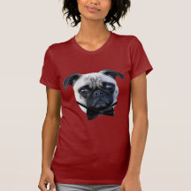 T-shirt do Pug do menino