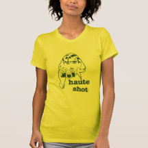 T-shirt do tiro de Haute