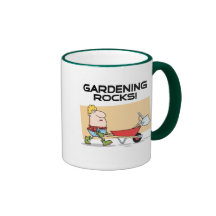 T-shirt e presentes de jardinagem das rochas canecas
