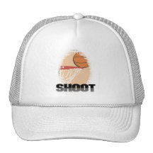 T-shirt e presentes do basquetebol do tiro bone