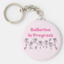 T-shirt e presentes em andamento da bailarina chaveiros