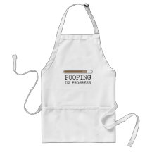 T-shirt em andamento do bebê de Pooping Avental