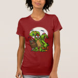 T-shirt feliz das senhoras da doçura ou travessura