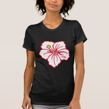 T-shirt havaiano da flor
