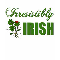 T-shirt irresistìvel irlandês t - shirts