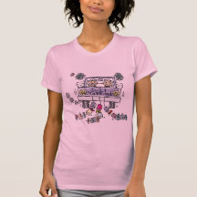 T-shirt lésbica do recem casados do casamento