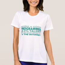Talento do programador 3% camisetas