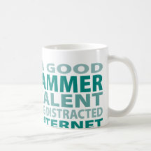 Talento do programador 3% caneca