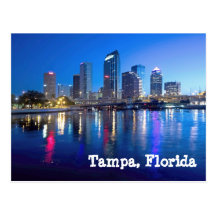 Tampa Bay no alvorecer Cartão Postal
