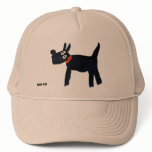 Tampão da arte: Cão de Bella Scotty chapéus