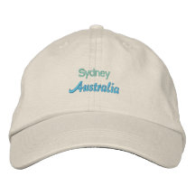 Tampão de SYDNEY Bonés Bordados