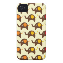 Tan do iPhone 4S do impressão do teste padrão dos  Capas De iPhone 4 Case-Mate