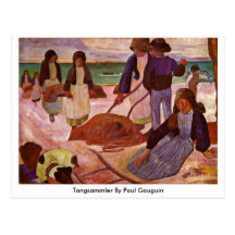Tangsammler por Paul Gauguin Cartão Postal