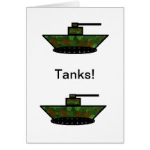 Tanque que você carda! cartao