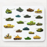 Tanques muito Mousematt. Mousepad