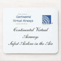 Tapete do rato continental do VA Mousepads