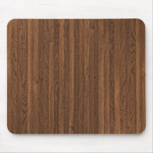 Tapete do rato de madeira listrado da grão mouse pad